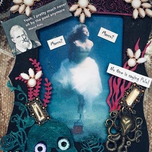 4x6 mixed media handmade art